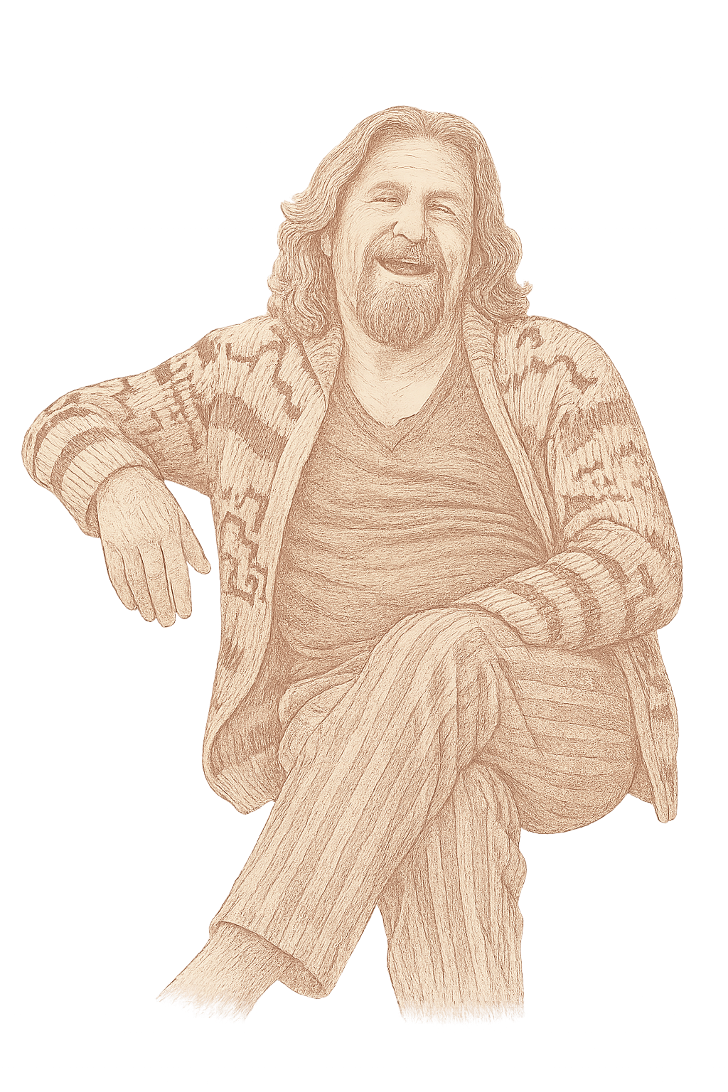 The Dude illustration